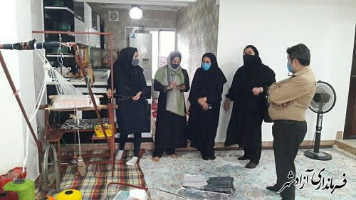  انجام بیش از 350 مورد بازدید نظارتی از کارگاهای صنایع دستی شهرستان آزادشهر در 6 ماه نخست سال جاری
