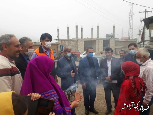 میز خدمت در چهار روستای بخش چشمه ساران شهرستان آزادشهر برگزار شد