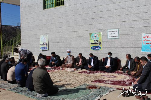 جلسه بررسی مسائل و مشکلات امامزاده های شهرستان آزادشهر برگزار شد