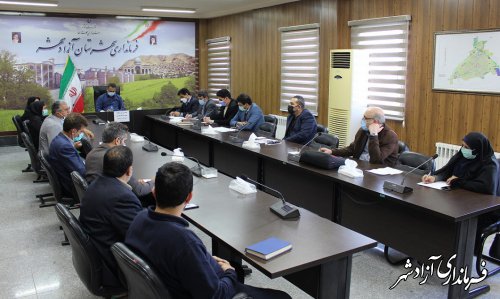 دومین جلسه رفع موانع و مشکلات پروژه گردشگری مجتمع جنگل پرهام  آزادشهر برگزار شد