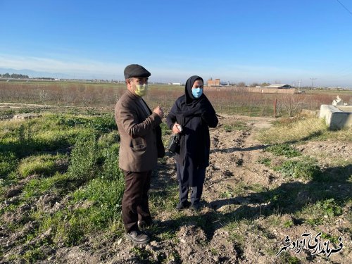 بازدید کارشناسان باستان شناسی اداره کل میراث فرهنگی گلستان از محوطه های تاریخی شهرستان آزادشهر