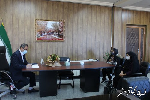 ملاقات عمومی فرماندار آزادشهر با شهروندان برگزار شد