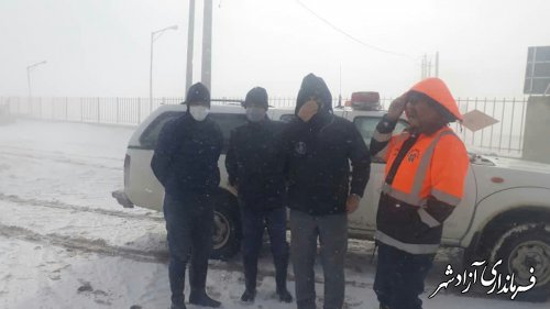 راه دسترسی چند روستای بخش چشمه ساران مسدود می باشد