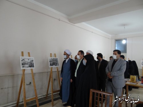 برپایی نمایشگاه تجسمی ویژه گرامیداشت ایام الله دهه مبارک فجر