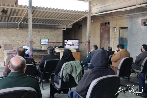 افتتاح و آغاز عملیات اجرایی 379 طرح در شهرستان آزادشهر