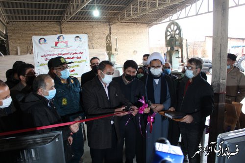 افتتاح و آغاز عملیات اجرایی 379 طرح در شهرستان آزادشهر