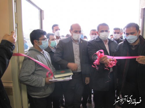 افتتاح مدرسه 3کلاسه روستای وطن شهرستان آزادشهر