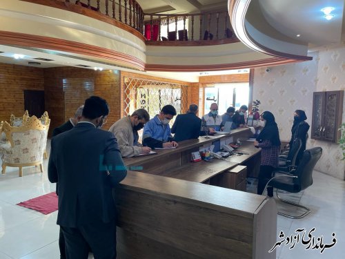 بازدید تیم بازرسی و نظارت ستاد خدمات سفر استان گلستان از تأسیسات گردشگری شهرستان آزادشهر