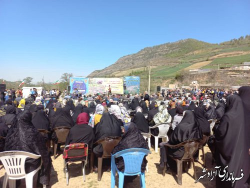 برگزاری جشنواره نوروزی فرهنگ و اقتصاد روستا در آزادشهر