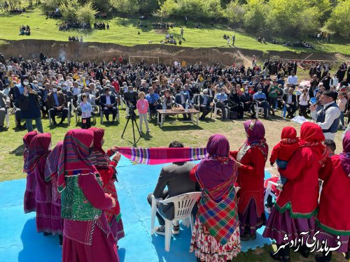 جشن ملی نوروزگاه و جشنواره نوروزی فرهنگ و اقتصاد روستا در بخش چشمه ساران شهرستان آزادشهر روستای سوسرا