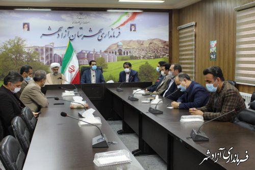 دیدار مدیرعامل شرکت توزیع نیروی برق گلستان با سرپرست فرمانداری آزادشهر
