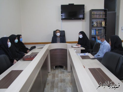 جلسه بزرگداشت هفته سلامت وتقدیر از مراقبین سلامت شهرستان آزادشهر