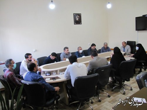 برگزاری اولین جلسه کمیته برنامه ریزی آموزش و پرورش شهرستان آزادشهر