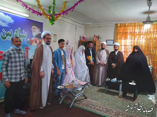 اهداء جهیزیه به دو زوج جوان آزادشهری