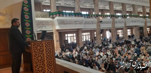 وزیر فرهنگ و ارشاد اسلامی در مصلا نماز جمعه گرگان؛  تغییر ریل فرهنگ کشور به سمت ارزش های انقلابی در این دولت آغاز شده است 