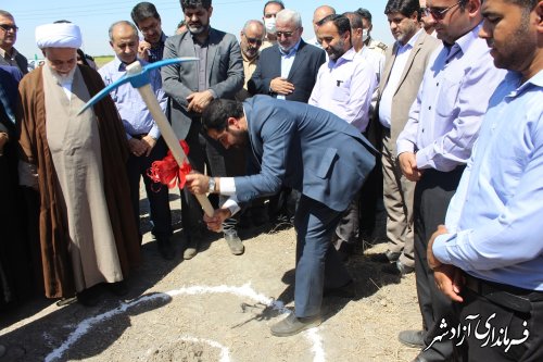 افتتاح و آغاز عملیات اجرایی ۱۱۴ پروژه با اعتبار ۹۶۵ میلیارد تومانی در آزادشهر