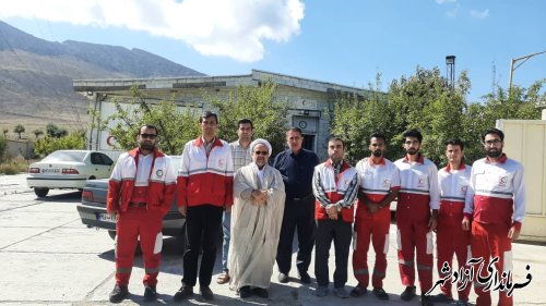 برگزاری نمازجماعت وجلسه معرفتی در خصوص اربعین حسینی پایگاه خوش ییلاق هلال احمر