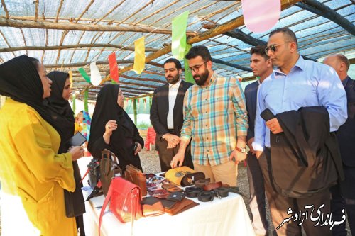 گزارش تصویری از حضور مدیرکل میراث فرهنگی، گردشگری و صنایع دستی گلستان در شهرستان آزادشهر