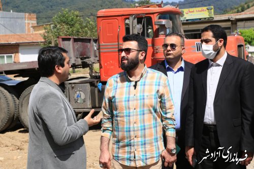 گزارش تصویری از حضور مدیرکل میراث فرهنگی، گردشگری و صنایع دستی گلستان در شهرستان آزادشهر