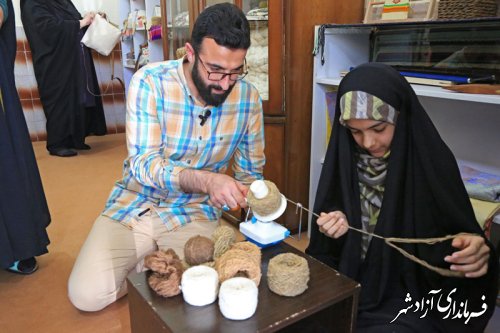 گزارش تصویری از حضور مدیرکل میراث فرهنگی، گردشگری و صنایع دستی گلستان در شهرستان آزادشهر