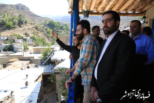 گزارش تصویری از حضور مدیرکل میراث فرهنگی، گردشگری و صنایع دستی گلستان در شهرستان آزادشهر