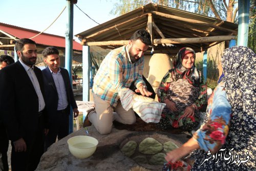 گزارش تصویری از حضور مدیرکل میراث فرهنگی، گردشگری و صنایع دستی گلستان در شهرستان آزادشهر