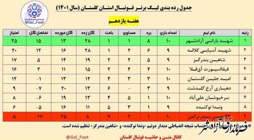 لیگ برتر فوتبال استان