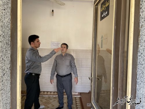 نظارت و اطمینان از ارتقاء کیفیت و بهداشتی بودن نمازخانه های بین راهی سطح شهرستان آزادشهر