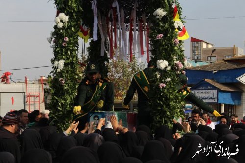 مردم شهرستان آزادشهر باری دیگر با آرمان های نظام و انقلاب تجدید میثاق کردند.