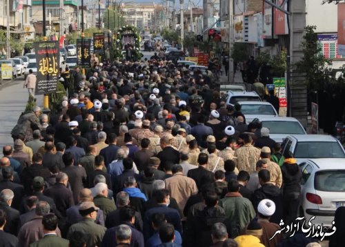 مردم شهرستان آزادشهر باری دیگر با آرمان های نظام و انقلاب تجدید میثاق کردند.