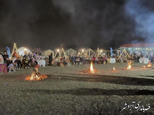 برگزاری جشن باستانی چهارشنبه سوری در مزرعه گردشگری سبزینه گلستان