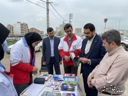 فرماندار آزادشهر به پویش بهرفت پیوست 