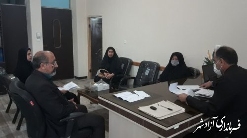 دیدار آموزش دهندگان غیرفعال نهضت سوادآموزی با مدیر آموزش و پرورش و رئیس اداره سوادآموزی شهرستان آزادشهر