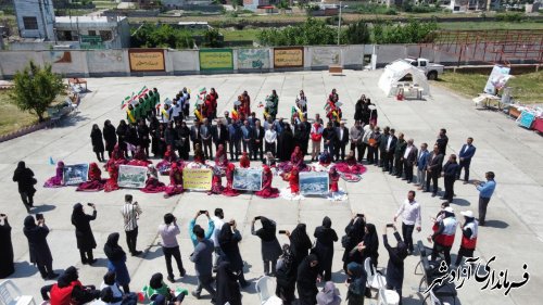 آیین افتتاح استانی برنامه فرهنگی ورزشی دختران آفتاب ایران (دآا)