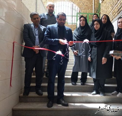 افتتاح از پروژه های اشتغال زا بهزیستی شهرستان آزادشهر