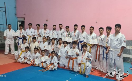 مسابقات کاراته قهرمانی کشور پسران