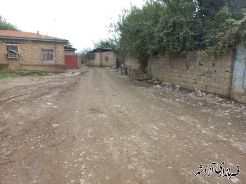 بازدید فرماندار آزادشهر از روستای قورچای