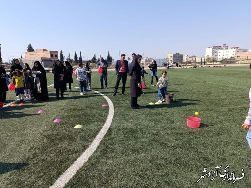 جشنواره ورزشی خانوادگی شهرستان آزادشهر به مناسبت هفته تربیت بدنی و ورزش