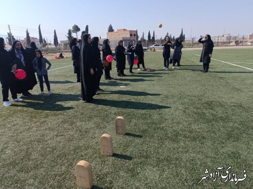 جشنواره ورزشی خانوادگی شهرستان آزادشهر به مناسبت هفته تربیت بدنی و ورزش