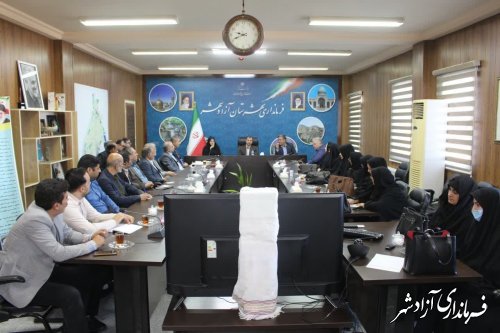 جلسه کمیته پشتیبانی ستاد انتخابات شهرستان آزادشهر برگزار شد