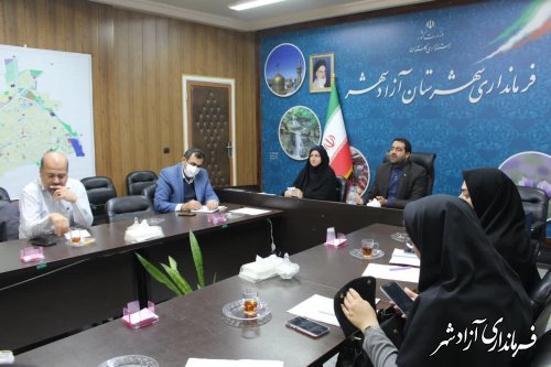 جلسه کمیته مناسب سازی شهرستان آزادشهر برگزار شد