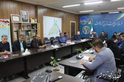 مُر قانون سرلوحه ستاد انتخابات شهرستان آزادشهر برای مشارکت حداکثری است