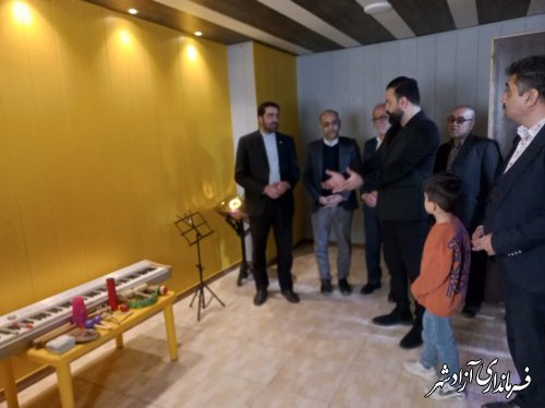 آموزشگاه آزاد هنری موسیقی آفاق در آزادشهر افتتاح شد
